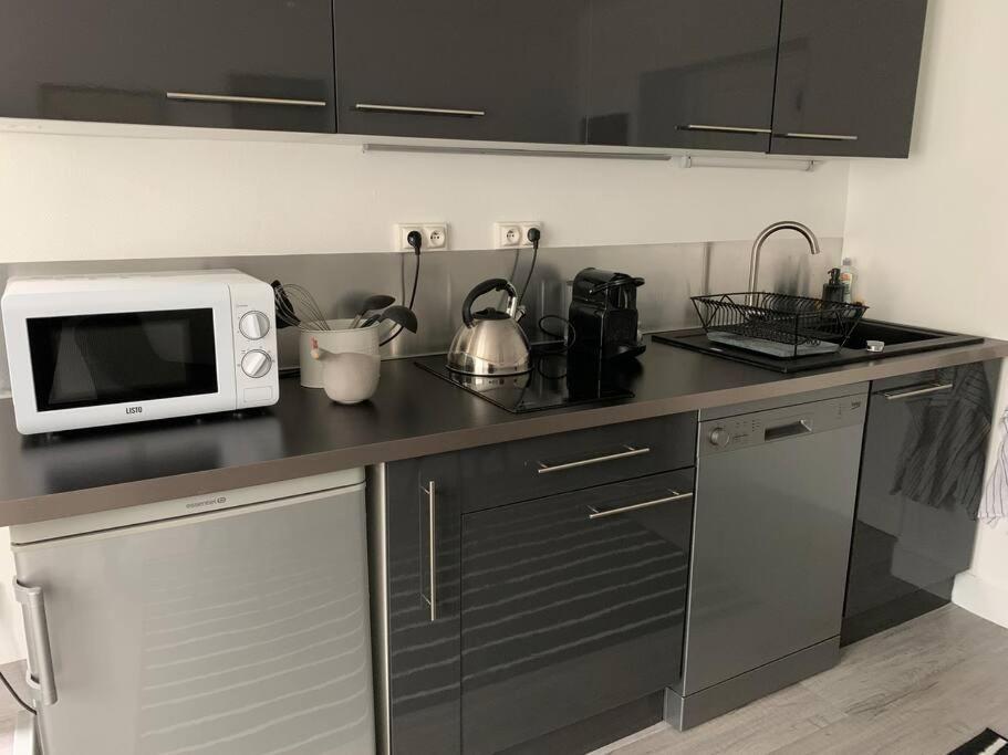 Joli T2 Jardin Parking Proche Gare Centre Ville Dijon Dış mekan fotoğraf